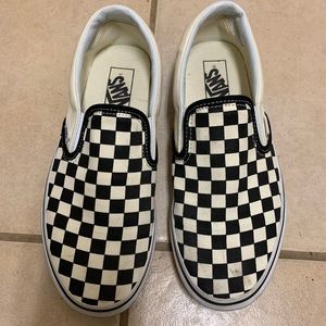 VANS classic slip-on black/white checkerboard